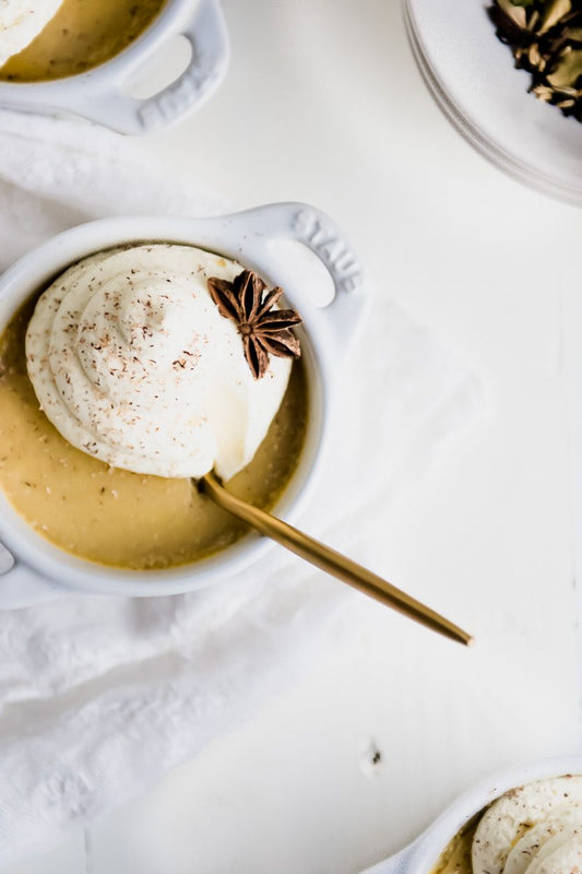 Postpartum Recipe | Chai Custard