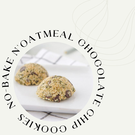 Postpartum Recipe | No-Bake N'Oatmeal Chocolate Chip Cookies
