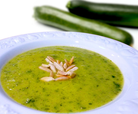 Postpartum Recipe | Zucchini and Almond Soup