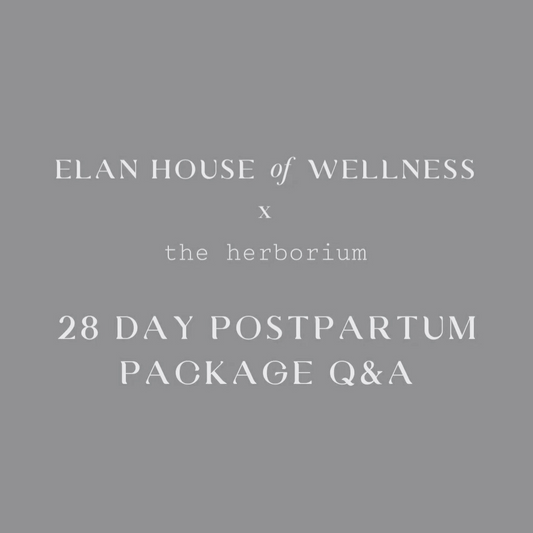 28 Day Postpartum Package Q&A