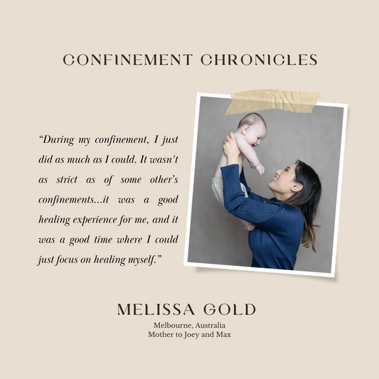 CONFINEMENT CHRONICLES • Melissa Gold