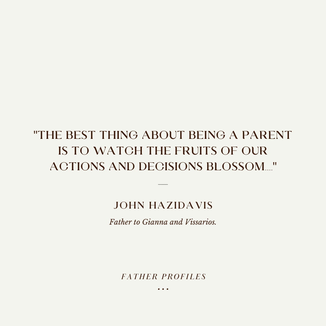 Father Profile • John Hazidavis