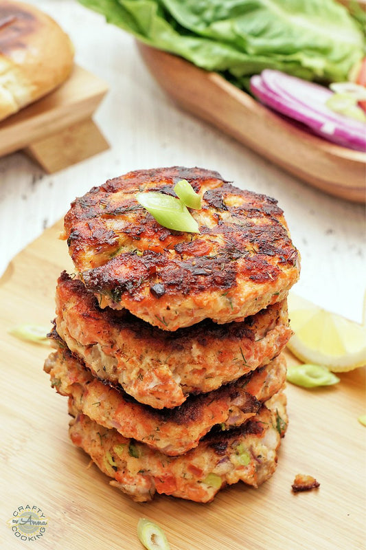 Postpartum Recipe  | Wild Alaskan Salmon Cakes