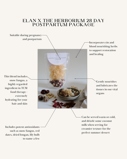 Elan x The Herborium Hydrating Snow Fungus Dessert