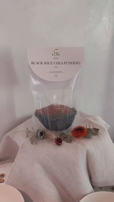Black Rice Chia Pudding (Dry Mix)